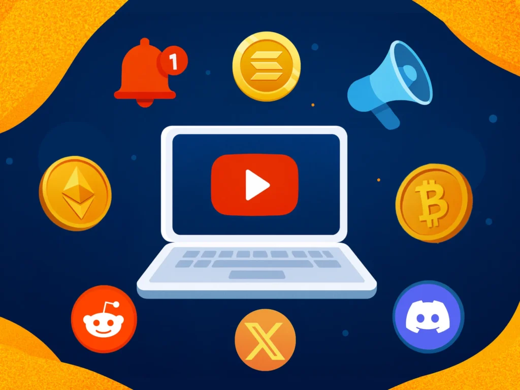 a computer screen shot with icons - Top Crypto KOLs You Should Be Following in 2025